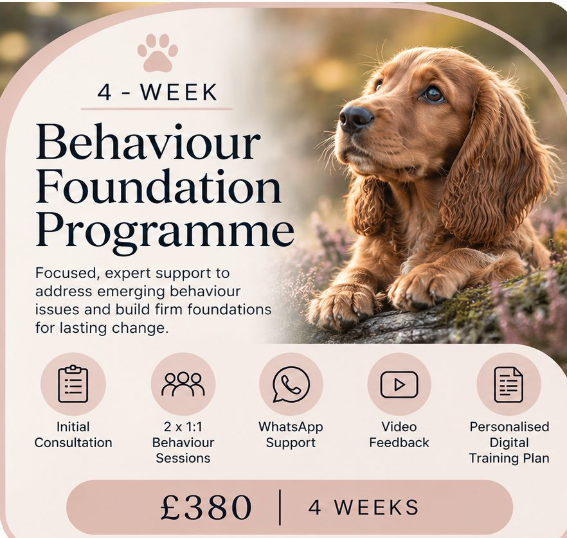 4-Week Behaviour Foundation Programme 4-Week Behaviour Foundation Programme